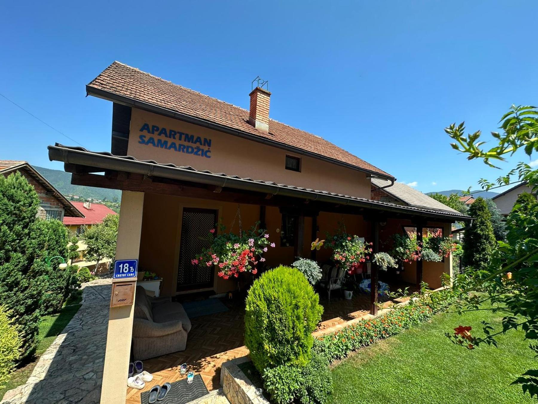 Apartman Samardzic Višegrad Eksteriør billede